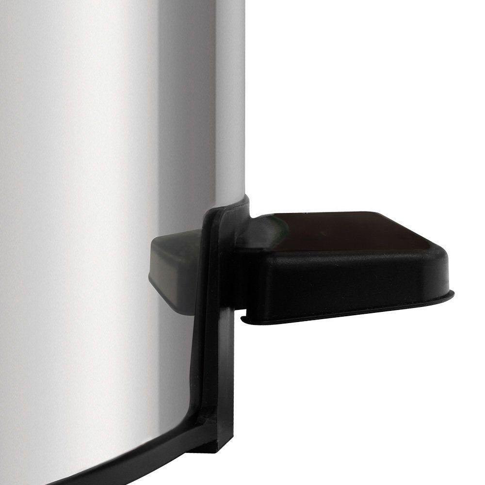 Lixeira Tramontina Loop Com Pedal 20l Redonda Inox Polido Inox Polido - 4