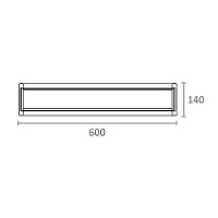 Luminária Led Taschibra Tl Slim 15 De Sobrepor 40W Bivolt 6500K Luz Branca - 6