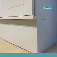 Armário De Cozinha Completa C Balcão Milla Muse Carraro Branco - 10