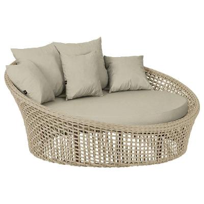 Chaise Hungria Pintura Marrom Corda Náutica E7 Trama Rami