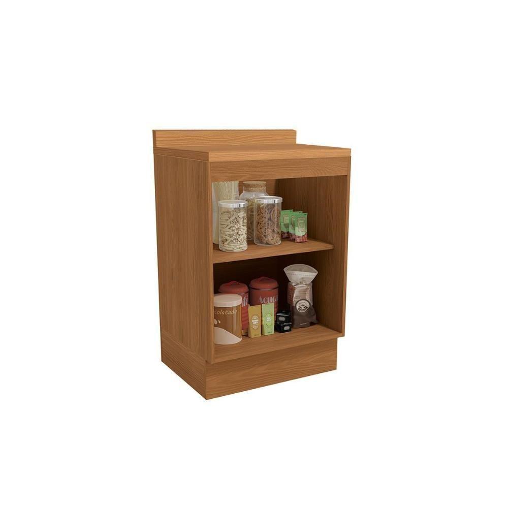 Cozinha Modulada Completa Maxxi 2 Peças 1balcão + 1 Complemento C2p41 Canela - 4