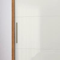 Guarda Roupa Casal 2p Correr Mdf 244 Cm Rd024 Mxm Off White