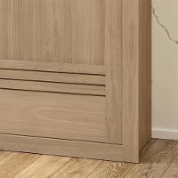 Guarda Roupa Casal 2pt Correr Mdf 231 Cm Tpl Rd033 Castanho Mxm - 6