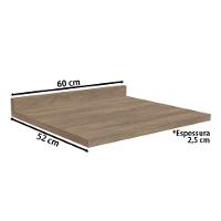 Módulo Cozinha Kappesberg Nox Tampo Para Balcão E603 60cm Canela-kappesberg - 2