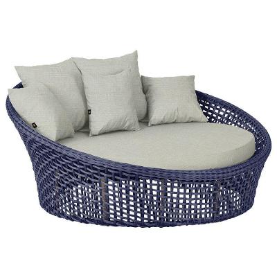 Chaise Hungria Pintura Fendi Corda Náutica E3 Trama Original Azul