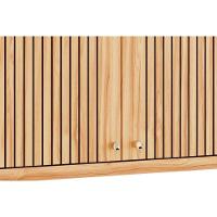 Armário Aéreo Cozinha Modulado Sauvignon Com 2 Portas Frisada 80cm Amendoa - Ronipa