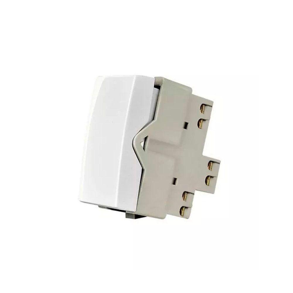 Módulo Interruptor Paralelo Margirius Sleek 10A Branco - 1