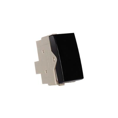 Módulo Interruptor Bipolar Paralelo Margirius Sleek 10A Preto Ebony