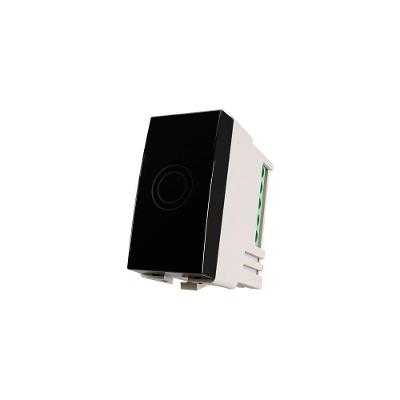 Módulo Interruptor Paralelo Touch Margirius Sleek Preto Ebony