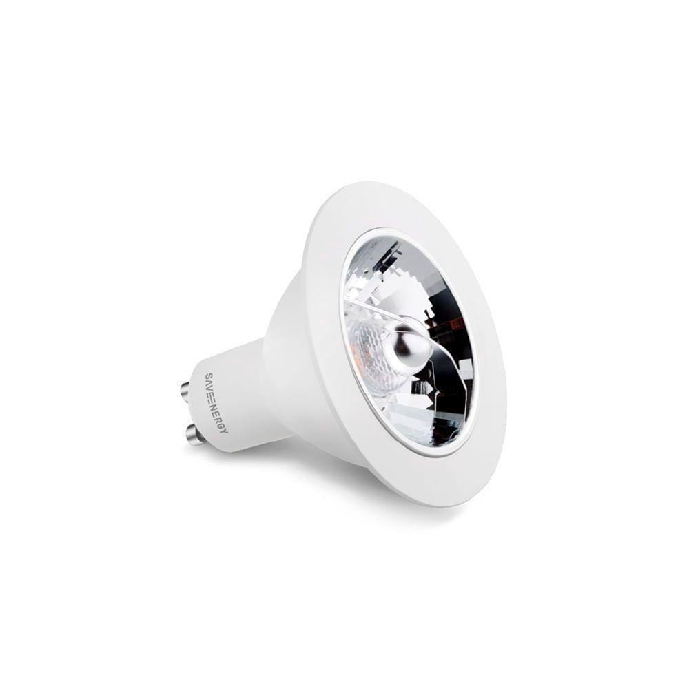 Lâmpada Led Save Energy Ar70 4,8w Gu10 Bivolt 3000K Luz Amarela - 2