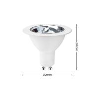 Lâmpada Led Save Energy Ar70 4,8w Gu10 Bivolt 3000K Luz Amarela - 3