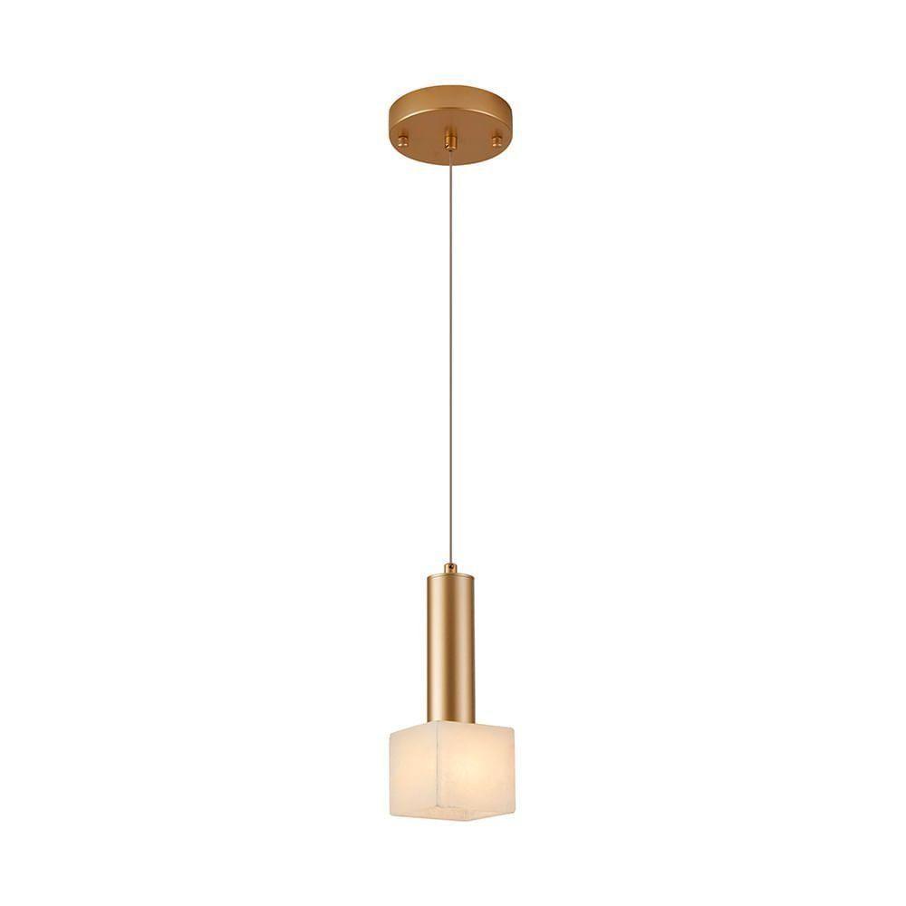 Lustre Pendente Nordecor Dufi 2923 Ouro Champagne G9 Bivolt - 3