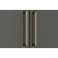 Guarda Roupa Casal 8 Portas E 4 Gavetas 8.4 Nápoles Jatoba/grafitte - Santos Andirá - 3