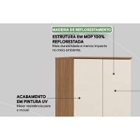 Armário Sapateira Quarto Viena C- 2 Portas Amendola-off White - Demóbile - 3