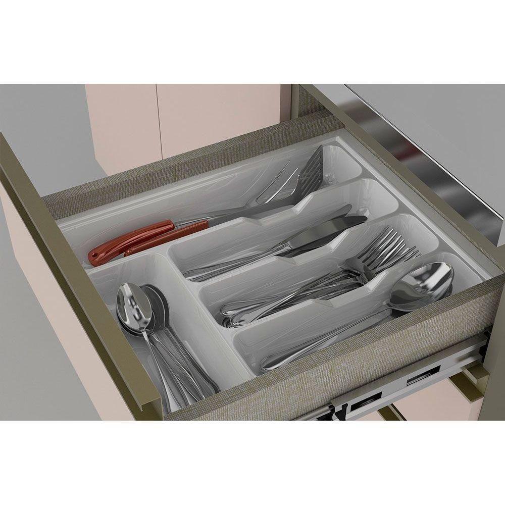 Cozinha Completa 10 Peças Connect 3 Aéreos 3 Balcões 2 Paneleiros 2 Complementos C5p95 Off White - 5