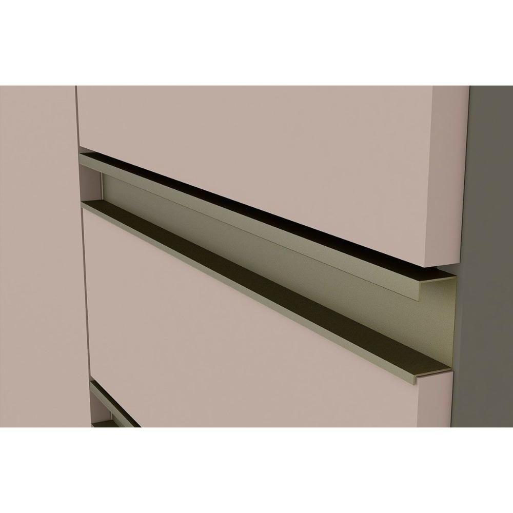 Cozinha Completa 10 Peças Connect 3 Aéreos 3 Balcões 2 Paneleiros 2 Complementos C5p95 Off White - 6