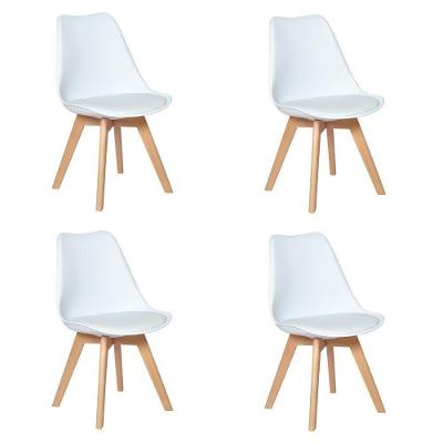 Kit - 4 X Cadeiras Leda - Branco