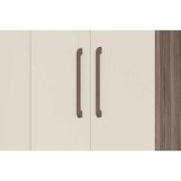Guarda Roupa Casal 8 Portas E 4 Gavetas C- Espelho E Pés Jatoba - 5
