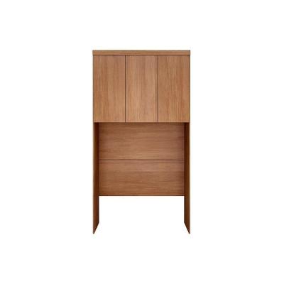 Modulado De Quarto Armário Ponte Aéreo Solteiro Rizon-linea C- 3 Portas Cumaru - Novo Horizonte
