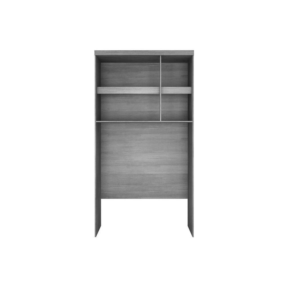 Módulo De Quarto Rizon Armário Ponte Aéreo Solteiro -linea C- 3 Portas Cumaru Ripado 3d - Novo Horizonte - 3