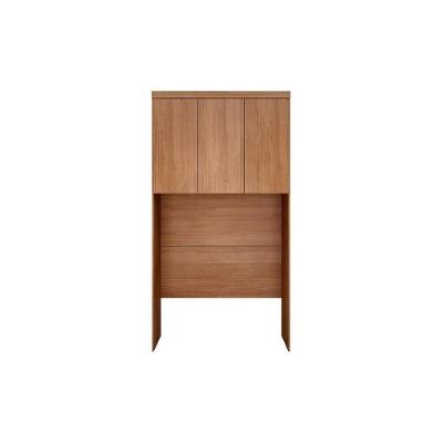 Modulado De Quarto Armário Ponte Aéreo Solteiro Rizon-linea C- 3 Portas Cumaru - Novo Horizonte
