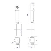 Ducha Higiênica Deca Universal 1948.sm.act.mt Com Derivação Summer Gold - 2