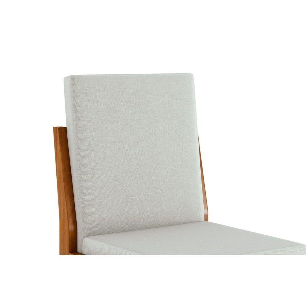 Cadeira De Cozinha Lady Kit 6 Uni Natural - 5