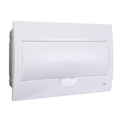 Quadro De Distribuição Margirius Qde-18 De Embutir Para 18 Polos Branco