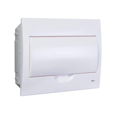 Quadro De Distribuição Margirius Qde-12 De Embutir Para 12 Polos Branco