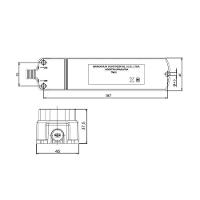 Régua Com 5 Tomadas Margirius Tmu5-320 2p+t 20A Cinza Claro Bivolt - 2