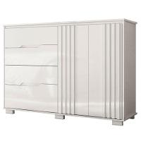 Cômoda Ambiente Texas Branco Brilho - Moval - 5