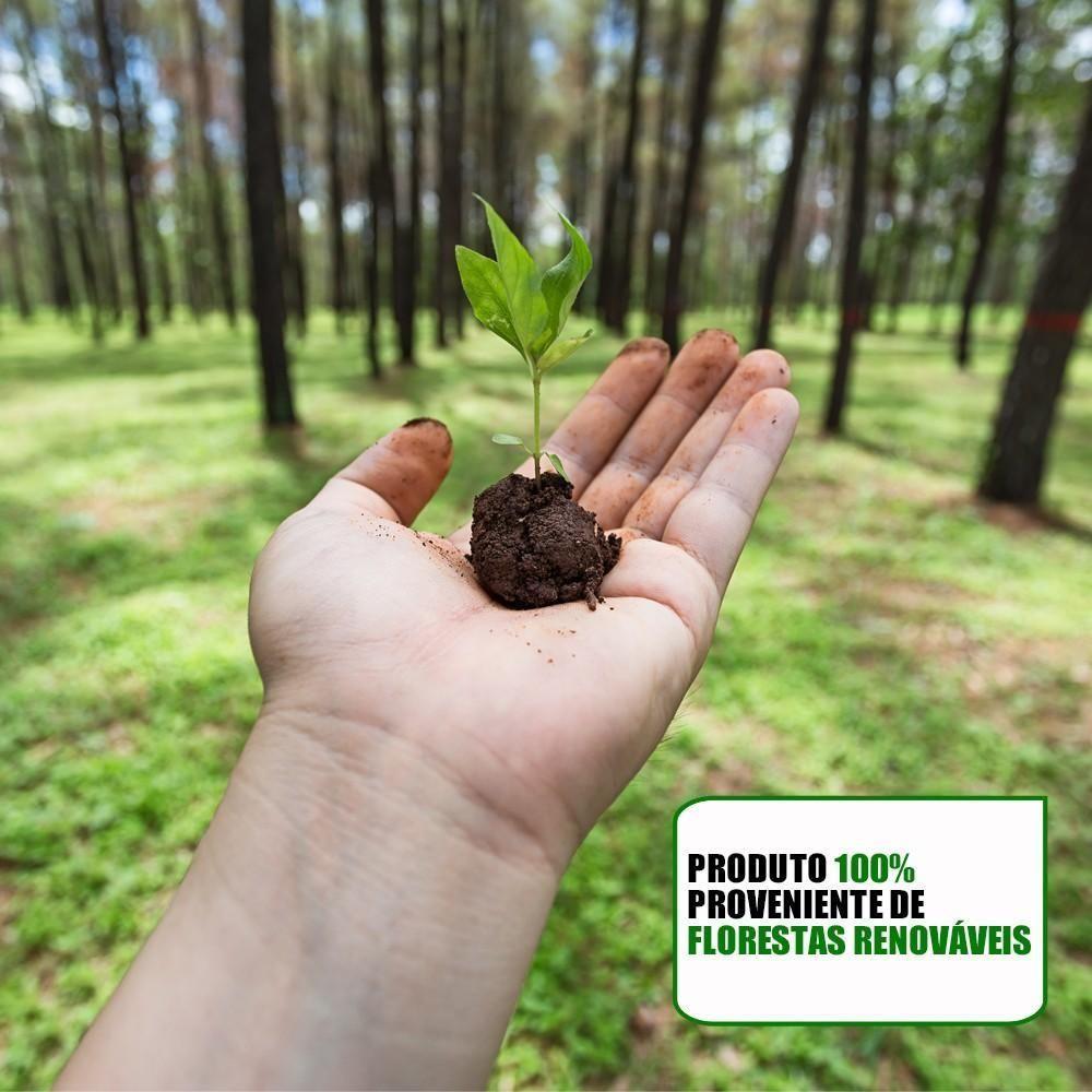 Armário De Cozinha Modulada 4 Peças Cp11 Balcão Com Tampo Castanho/preto - Lumil - 8