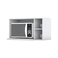 Armário Aéreo Micro-ondas Americana Branco - Móveis Henn Branco - 1