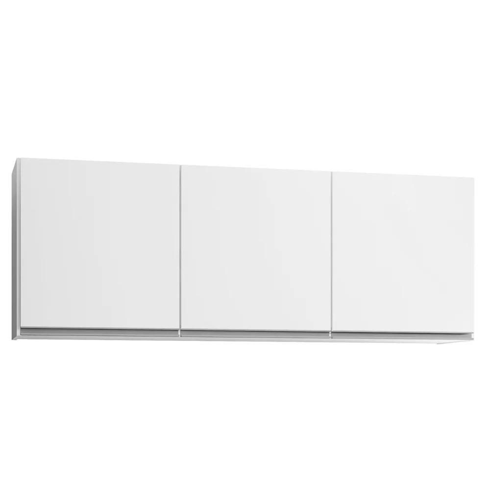 Armário De Cozinha Modulado De Canto 7 Peças Cp22 Balcão Sem Tampo Branco - Lumil - 8