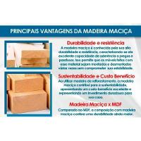 Kit 2 Cadeiras Sala Jantar Alegra 2 Un Madeira Capuccino Suede Capuccino Rufato - 3