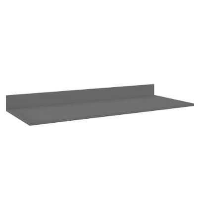 Tampo Para Balcão De Cozinha 120cm Mdp Cinza - Lumil 
