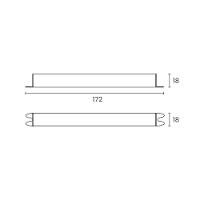 Fonte Slim Chaveada Para Fita Led Taschibra 12v 2a - 24W Bivolt - 2