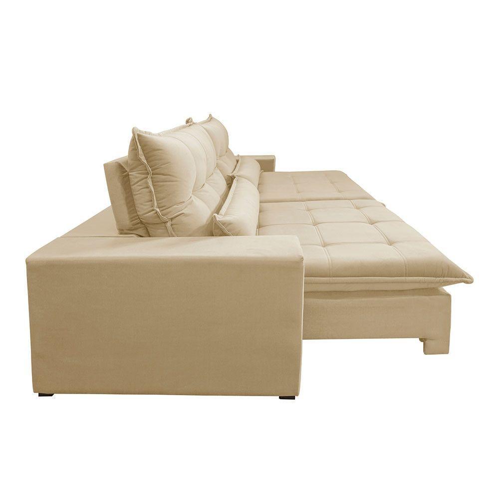 Sofá Grecia Linho 02 Módulos De 80cm B25cm Meu Sofá Online A226 Linho Bege - 6