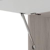 Armário De Cozinha 4 Peças Balcão Sem Tampo 120cm Lina04 K02 Supremo-freijó - Mpozenato - 7