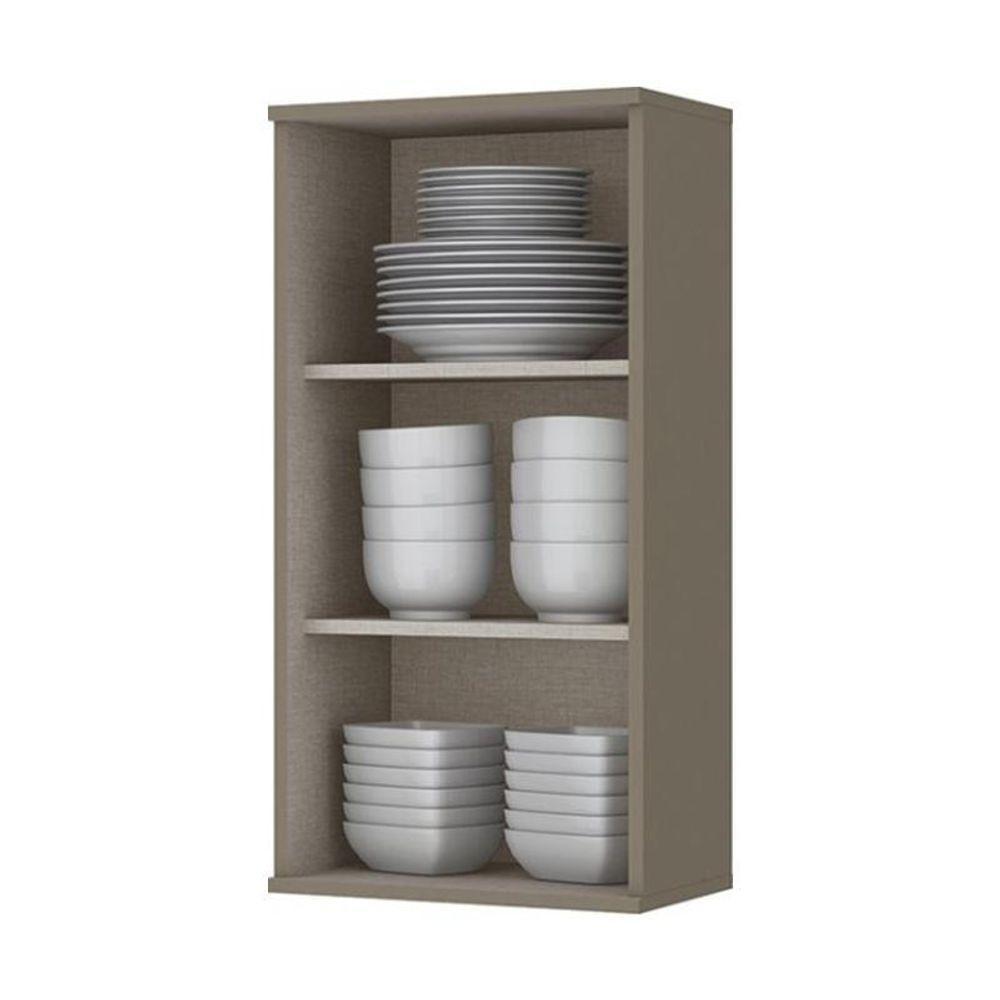 Armário Aéreo 1 Porta 40x83cm Connect Duna-cristal - Móveis Henn Duna-cristal - 2