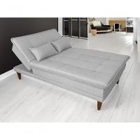 Sofá Cama Berlim Linho Espuma D33 Império Gelo 185 - 1