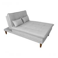 Sofá Cama Berlim Linho Espuma D33 Império Gelo 185 - 6