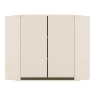 Armário Aéreo Canto Oblíquo 83cm Connect Off White - Móveis Henn Off White