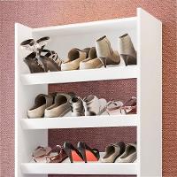 Sapateira Vertical Armário Multiuso Brunet L03 Branco - Mpozenato - 6