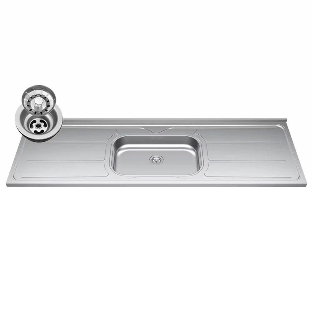 Armário De Cozinha Modulada De Canto 8 Peças Cp09 Balcão Com Pia Inox Castanho/preto - Lumil - 8