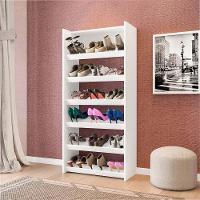 Sapateira Vertical Kit 2 Armário Multiuso Brunet L03 Branco - Mpozenato - 2