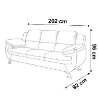 Conjunto De Sofá 2 E 3 Lugares Suede Café Avalon Linoforte Café - 6