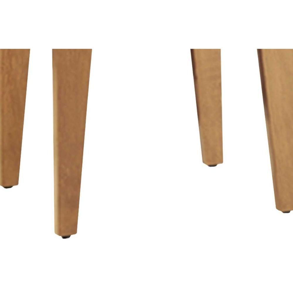 Kit 6 Cadeiras De Cozinha Londrina 6 Un Capuccino Linho Bege Turim Rufato - 5