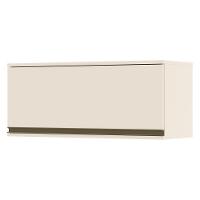 Armário Aéreo 1 Porta Basculante 80cm Connect Off White - Móveis Henn Off White - 1