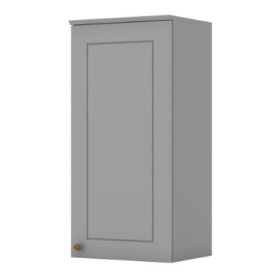 Armário Aéreo 1 Porta 40cm Americana Cinza - Móveis Henn Cinza